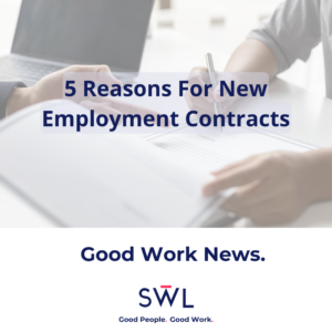 Read more about the article 5 Reasons to Review Employment Contracts Right Now